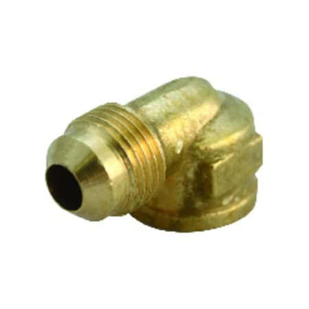 Jmf 1/2 in. Flare X 3/8 in. D FPT Brass 90 Degree Elbow 4506242